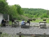 The silhouette/action area at Cherry Ridge Range