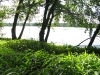 Riding the Sussex Branch Trail on July 4, 2009